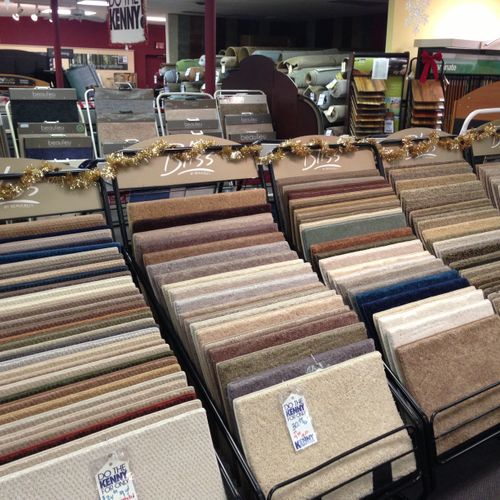 Hundreds of carpets to choose from