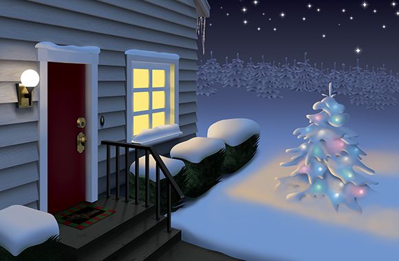 Illustration: "Christmas Eve"