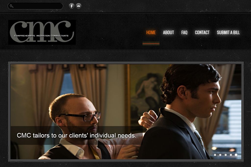 Website for Comprehensive Mediation Consultants, L