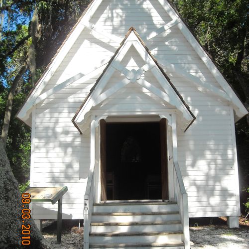 Mary's Chapel at Spanish Point in Osprey (near Sar