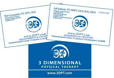 3D PT Business Cards