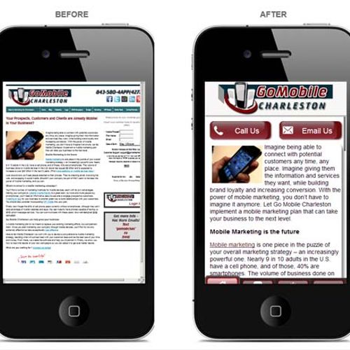 Get a Mobile Optimized Website. Our rates make thi
