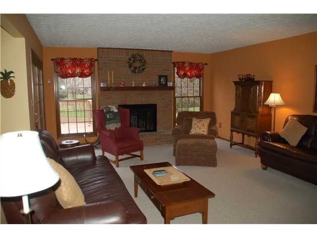 Family Room Before Staging