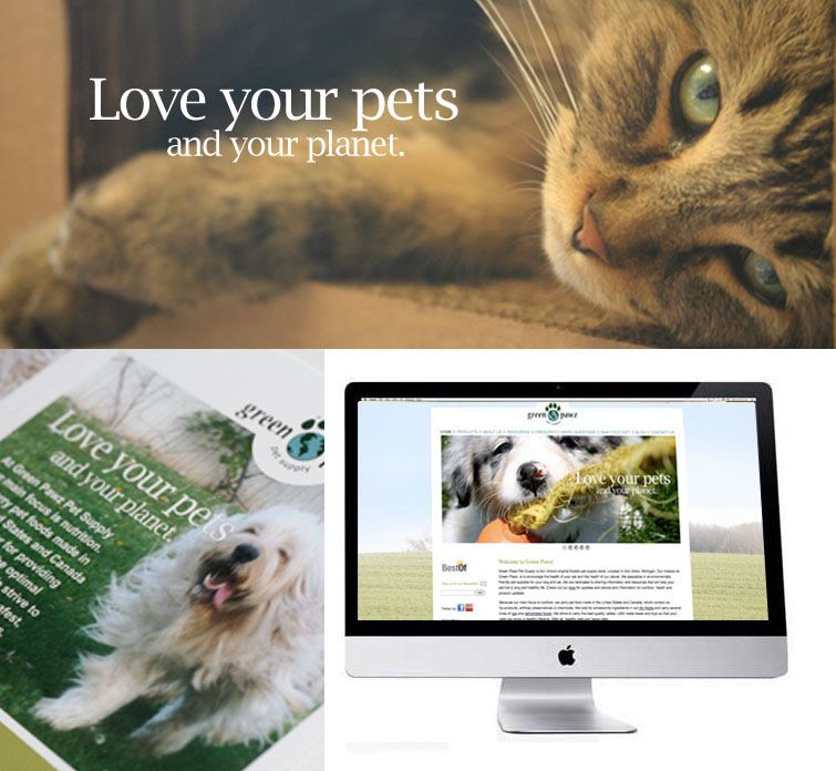 Sparklefurry helped develop the brand look and fee