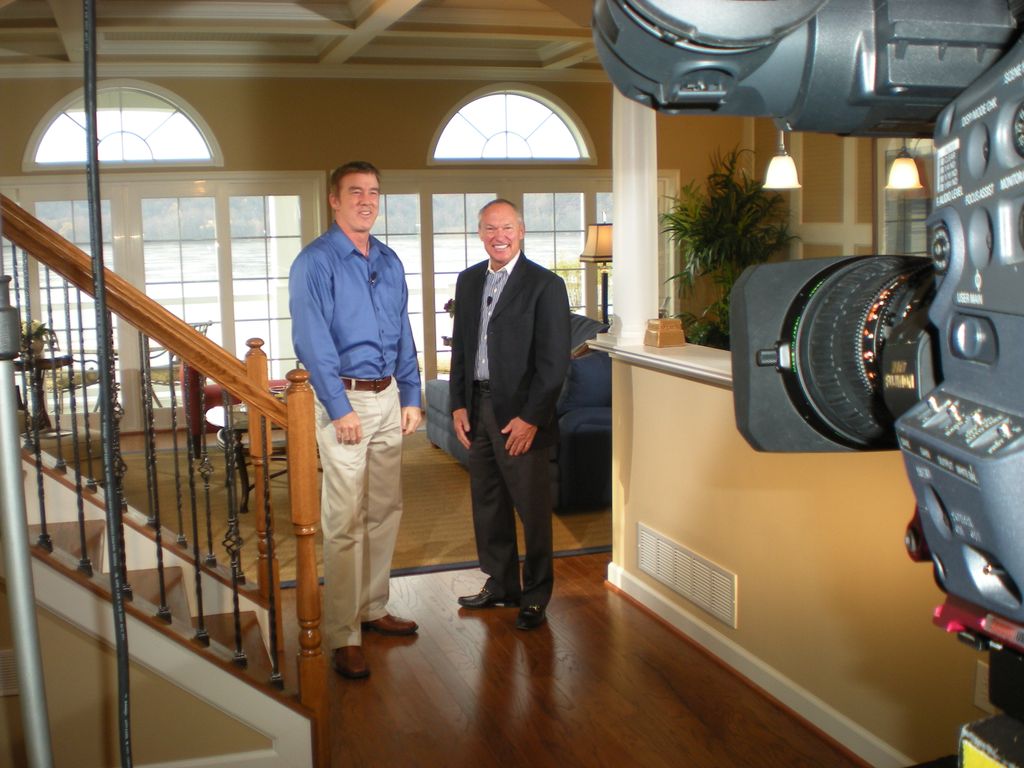 On the set of Your New Home