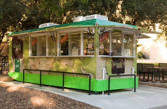 Khush Roti is a sandwich shop housed in this 8' x 