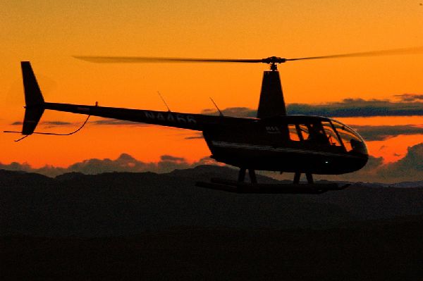 Valentine's Day helicopter flights in Los Angeles 