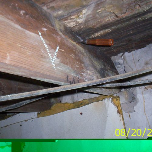Crawl Space Visual Inspection of Structure. Just a