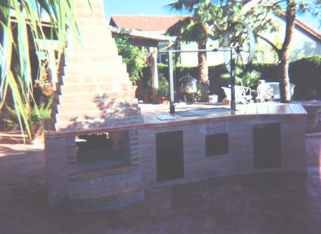 Oro Valley Patio BBQ and 2 way fireplace