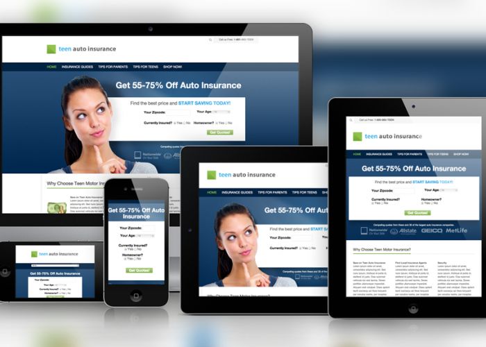 Client offers auto insurance quotes from local age