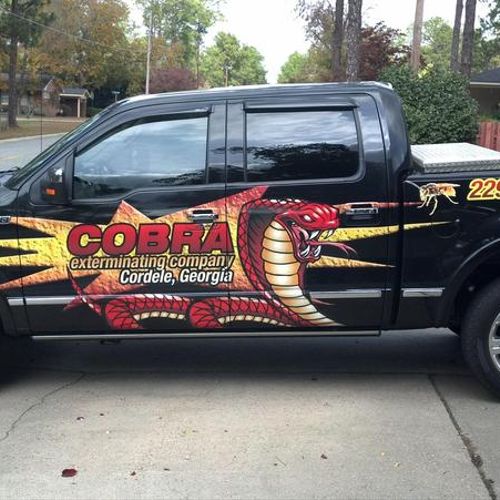 Cobra service truck