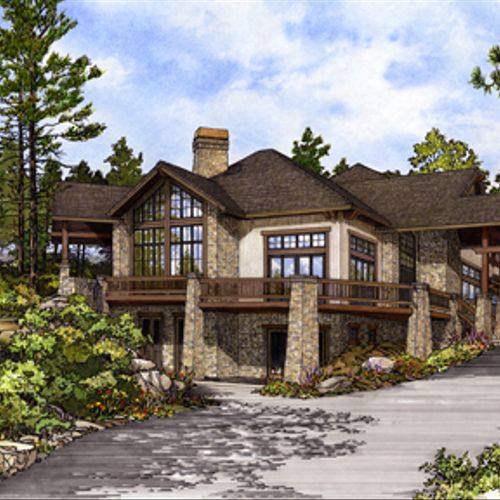Residential Architectural Illustration