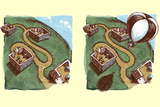 A New Perspective (Photoshop illustration to mimic