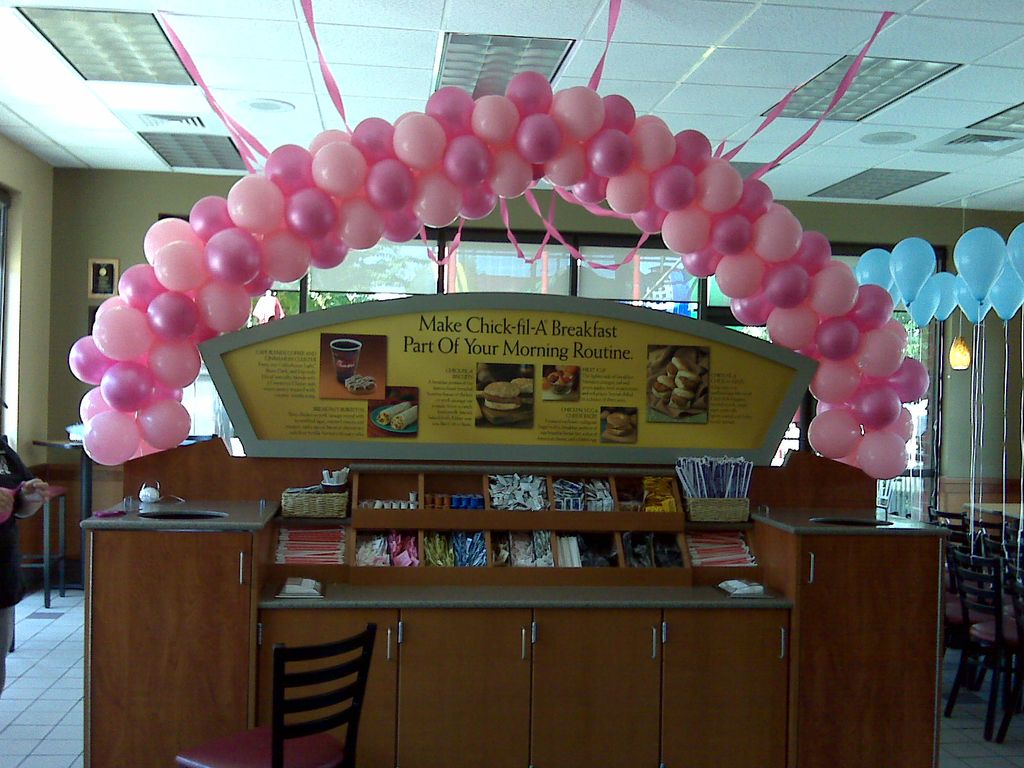 We do all kinds of balloon arches and decor.