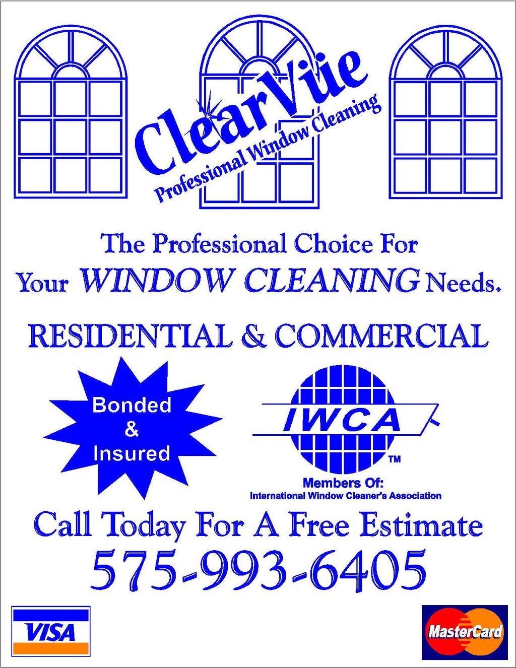 ClearVue Professional Window Cleaning, LLC