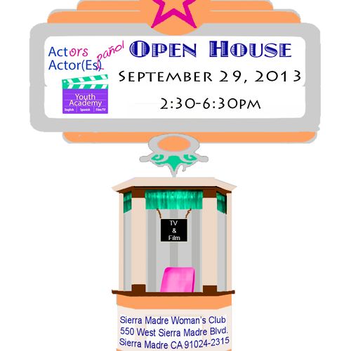 Open House on September 29, 2:30-6:30 at the histo