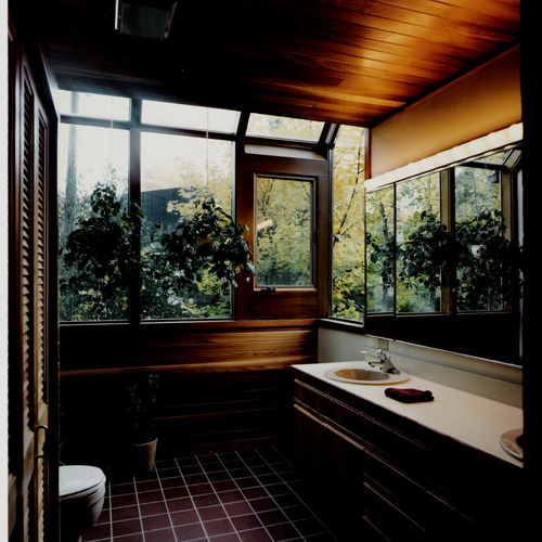 Bathroom in private residence in Ann Arbor, Michig