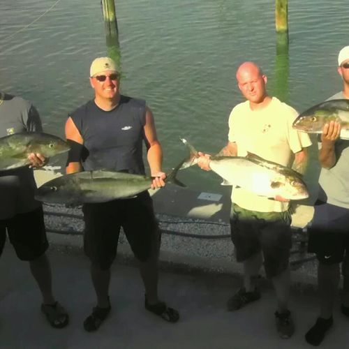 These guys cleaned up on the Amberjack.