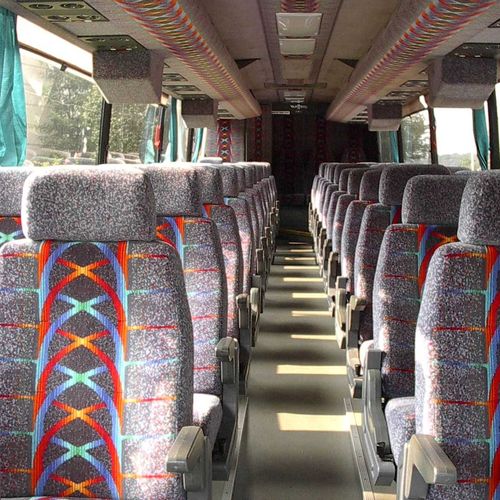 The 55-57 Passenger Motor Coach-Interior