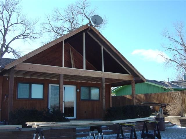Loft addition, siding & windows.