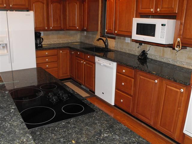 Kitchen remodel & granite countertops.