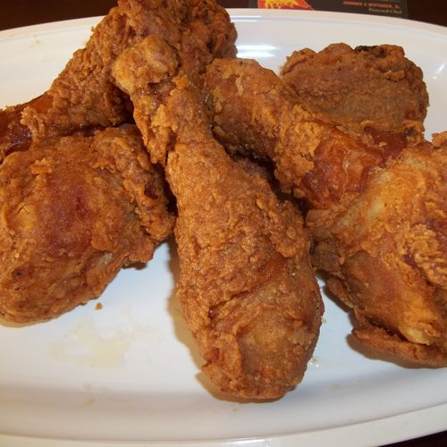 JW Southern Deep Fried Chicken Drums.