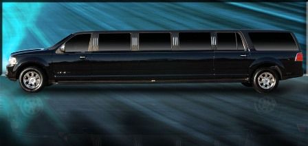 14 passenger Navigator stretch limousine