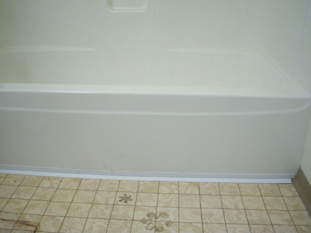 Bathtub before conversion