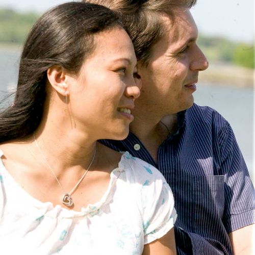 This is Todd and Vangie's engagement shoot picture