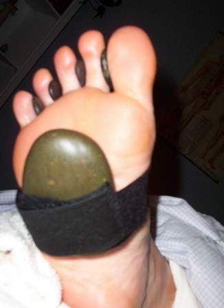 Hot Stone Reflexology makes your feet feel so good