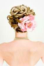 Bring in your favorite fresh flower to your hair a