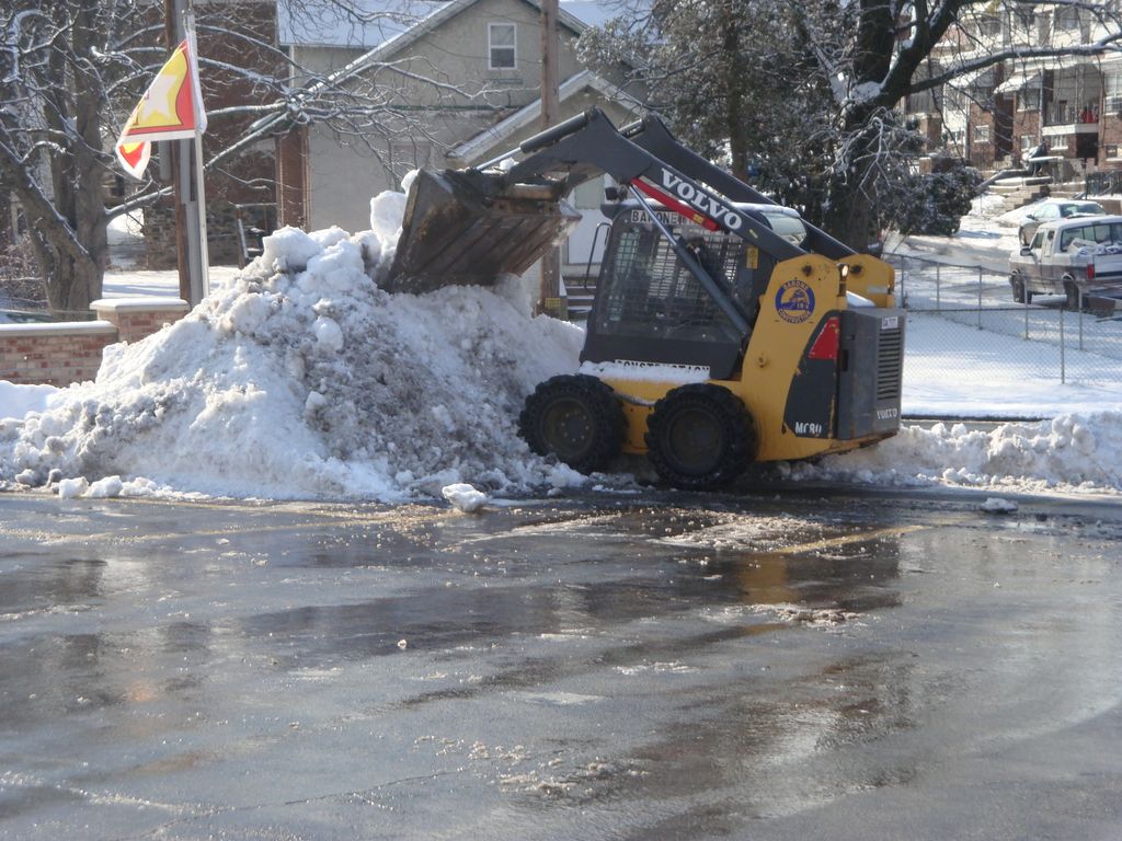SNOW PLOWING