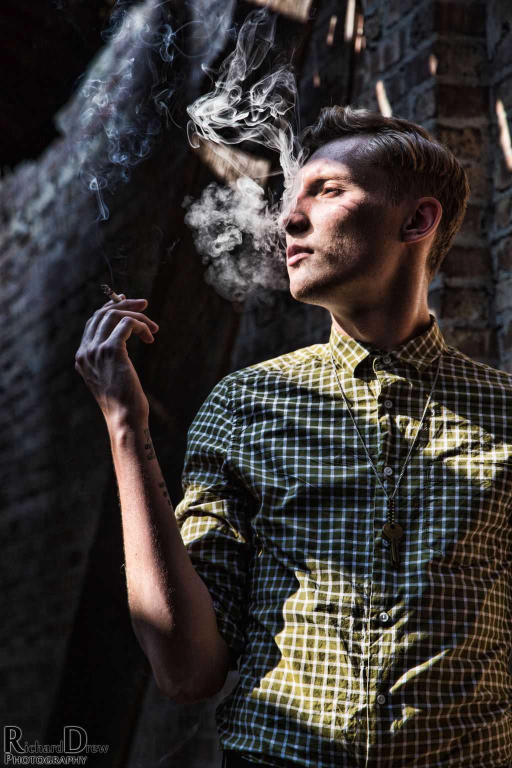 Abandoned factory model shoot...