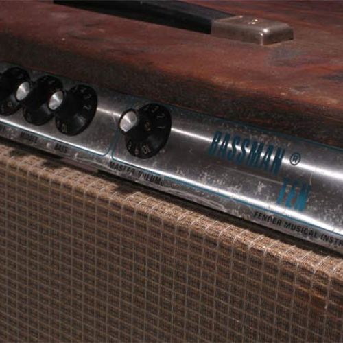 One of our amps. It's aged really well, and sounds