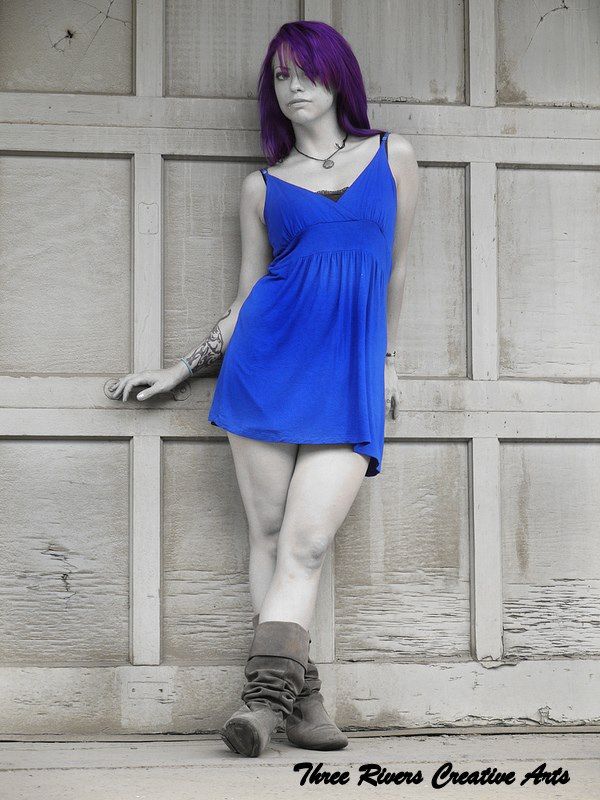 Outdoor model photography