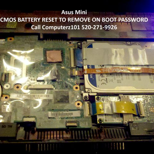 Removed bios password on start-up by Computerz101