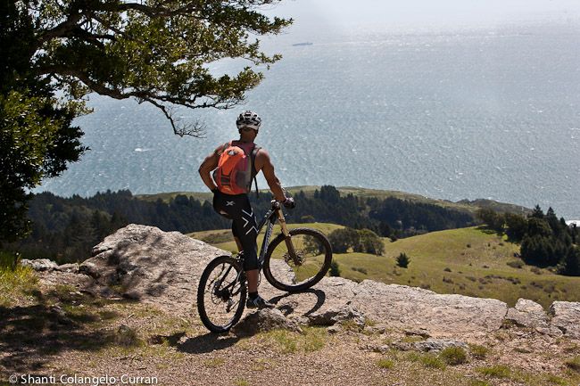 Mountain Biking in Marin.
 An Active lifestyle is 