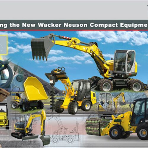 Wacker Neuson Corporation Dealer Poster
