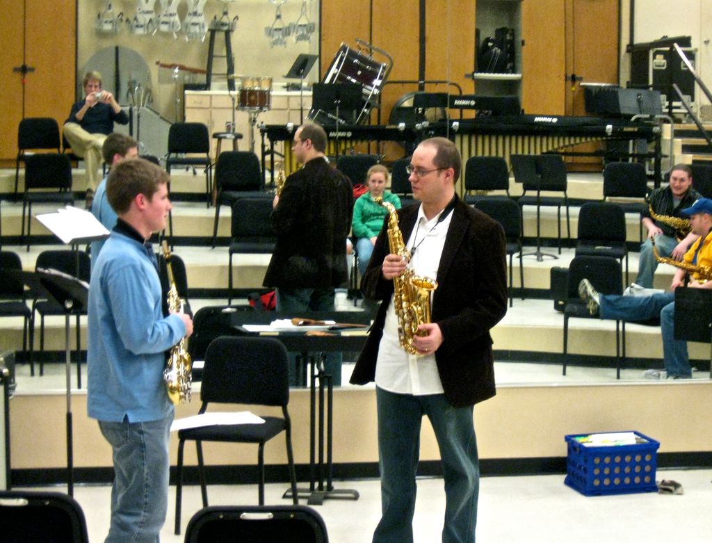 Working with a student