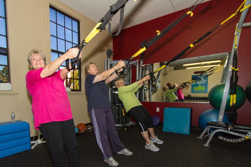 Senior small group training