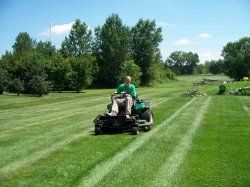 lawn mowing