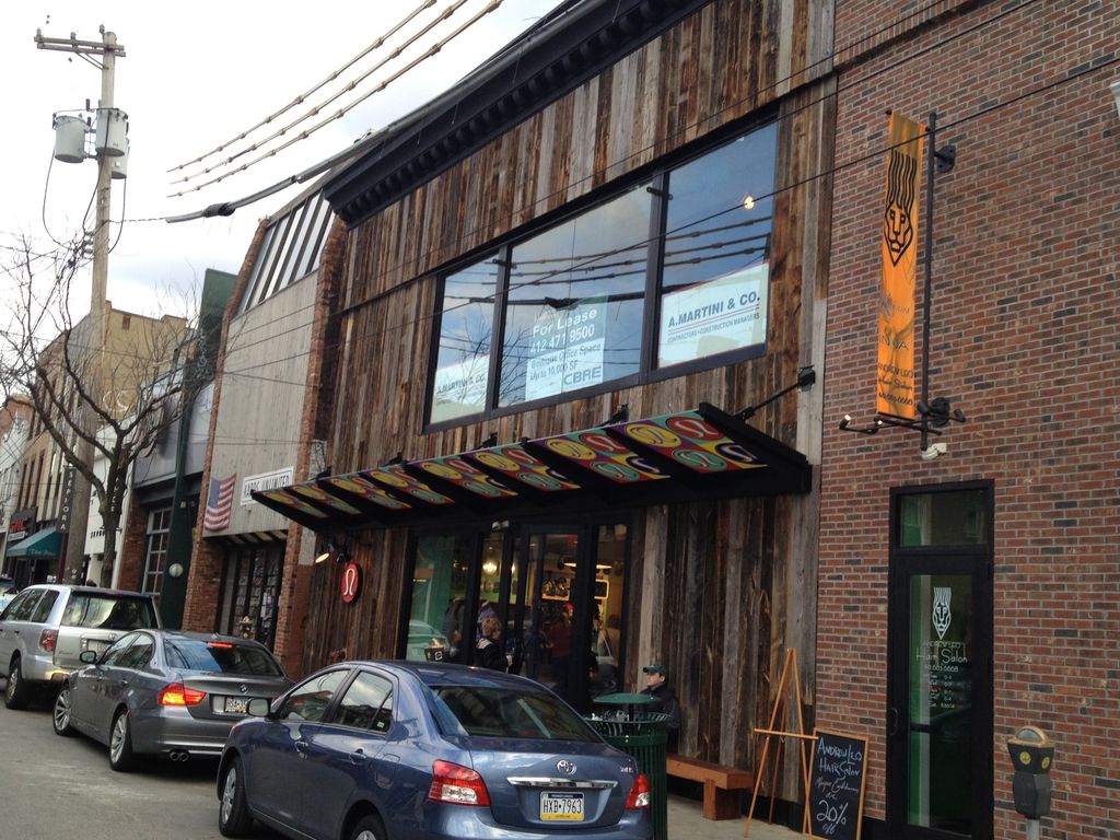 Custom Architectural Steel and Glass Awnings.  Pit