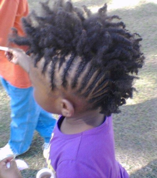 mohawk children style