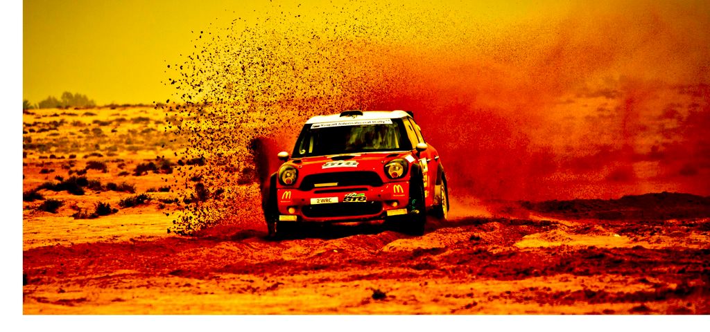 Sports Action Shots for a Rally Race