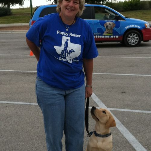 Puppy Raiser for Guide Dogs of Texas