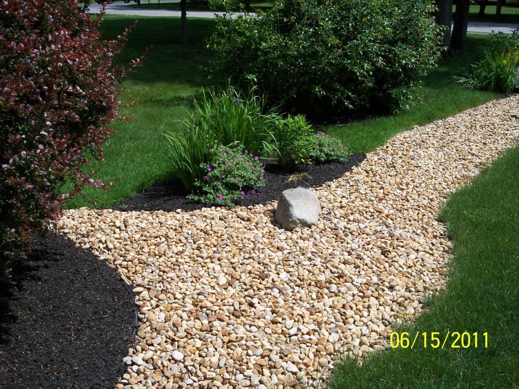 Dry River Bed Installation