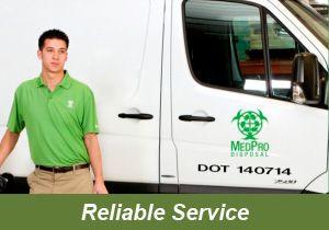 MedPro Disposal is a medical waste disposal compan