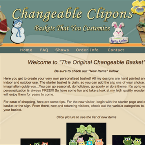 Changeable Clipons - Home Page