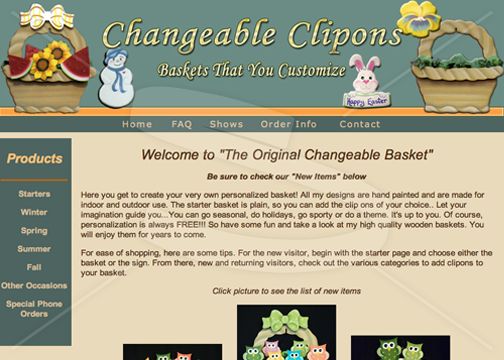 Changeable Clipons - Home Page