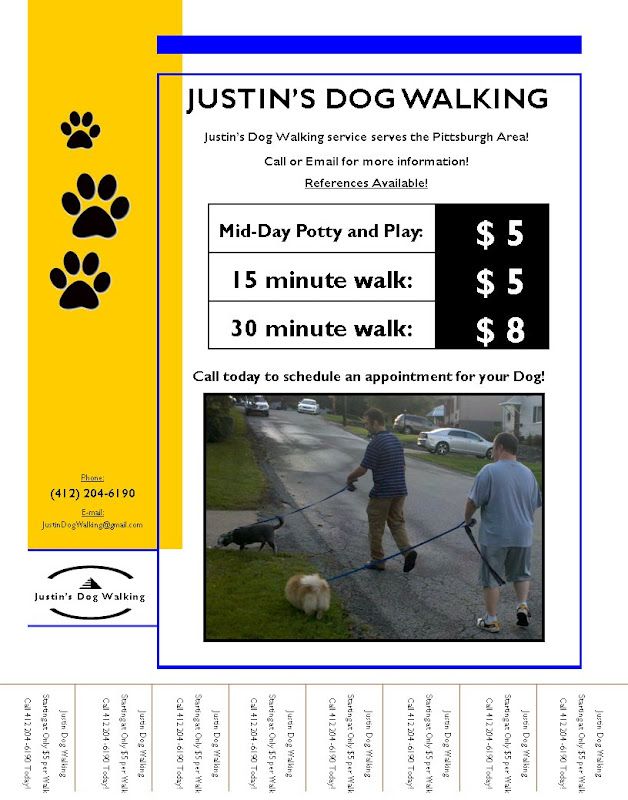 Justin's Dog Walking